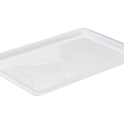 Winco PFFW-C 18" x 26" White Food Storage Box Cover