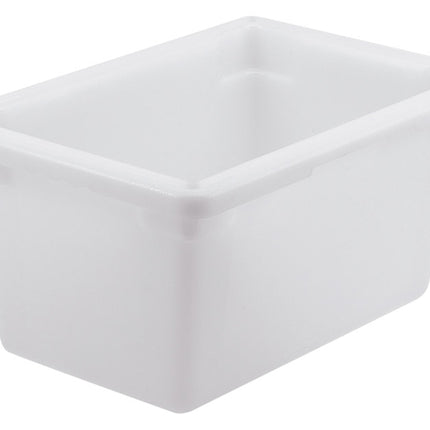 Winco PFHW-9 9" x 12" x 18" White Food Storage Box