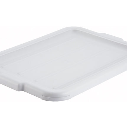 Winco PL-57W Cover for White Polypropylene Dish Box