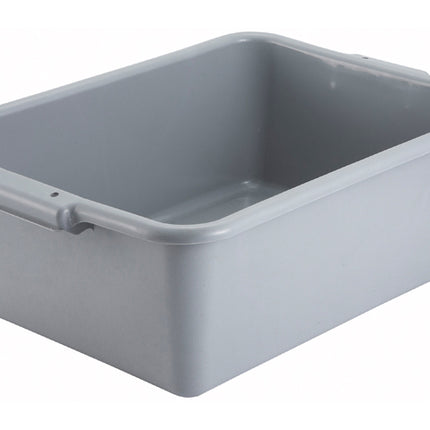 Winco PL-7G Gray Polypropylene Dish Box