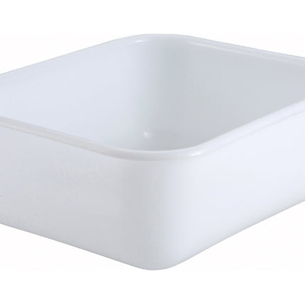 Winco PL-MB White Polypropylene Mini Box