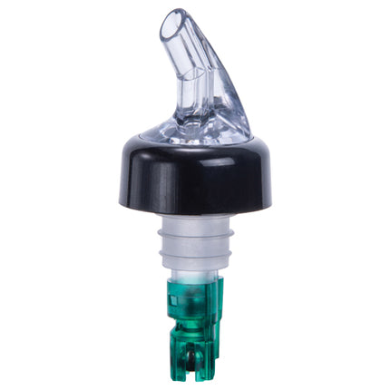 Winco PPA-075 3/4 oz. Measured Liquor Pourer with Collar - 12/Pack