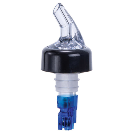 Winco PPA-087 7/8 oz. Measured Liquor Pourer with Collar - 12/Pack