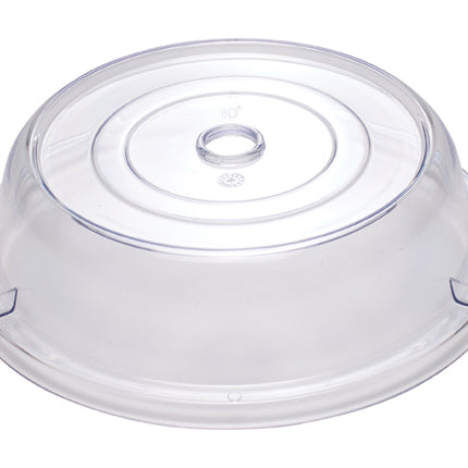 Winco PPCR-10 Clear 10" Round Polycarbonate Plate Cover