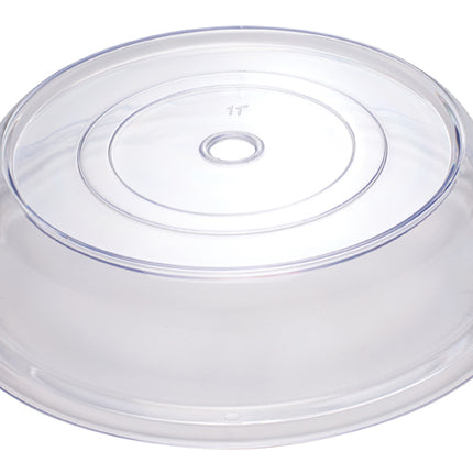 Winco PPCR-11 Clear 11" Round Polycarbonate Plate Cover