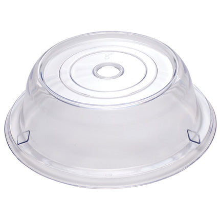 Winco PPCR-8 Clear 8" Round Polycarbonate Plate Cover