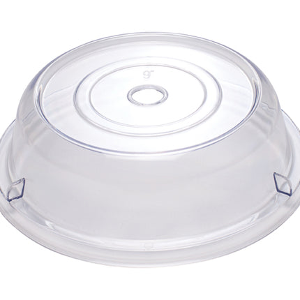 Winco PPCR-9 Clear 9" Round Polycarbonate Plate Cover