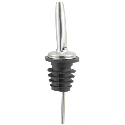 Winco PPM-4 Stainless Steel Liquor Pourer with Tapered Speed Jet - 12/Pack