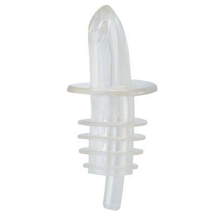 Winco PPR-2C Clear Plastic Free-Flow Pourer