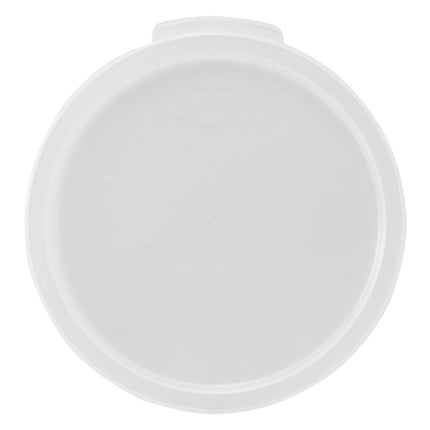 Winco PPRC-68C 6 and 8 Qt. White Food Storage Container Cover