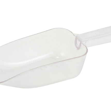 Winco PS-10 Clear 10 oz. Polycarbonate Scoop