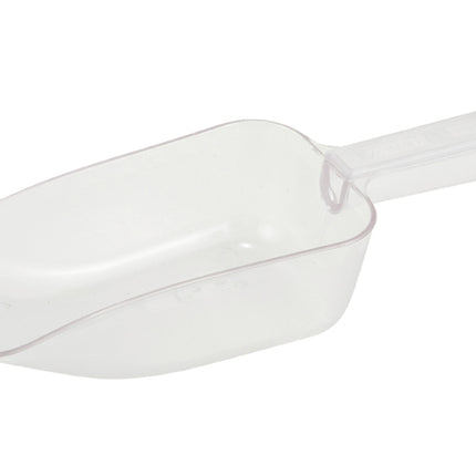 Winco PS-5 Clear 5 oz. Polycarbonate Scoop
