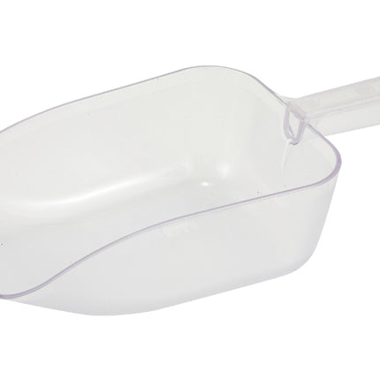 Winco PS-50 Clear 50 oz. Polycarbonate Scoop