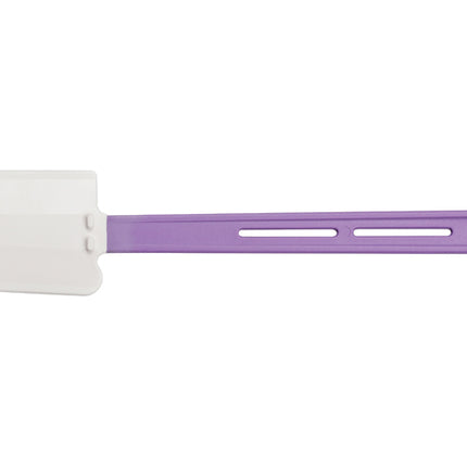 Winco PSH-14P 14" Allergen-Free Purple Silicone Heat Resistant Scraper