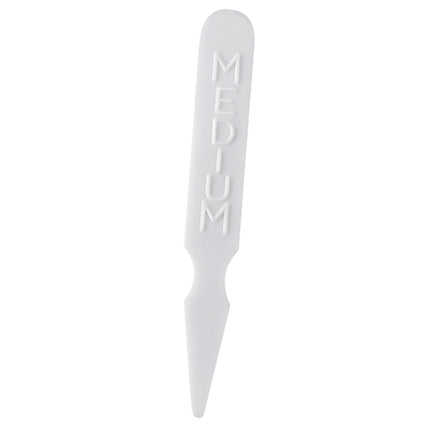 Winco PSM-M White Plastic Medium Steak Markers