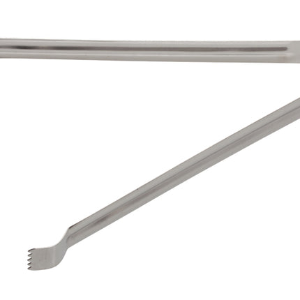 Winco PT-9 Satin Finish 9" Long Stainless Steel Pom Tongs