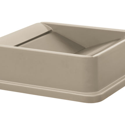 Winco PTCSL-23BE Swing Top Trash Can Lid for 23 Gallon Trash Can PTCS-23BE