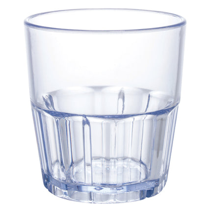 Winco PTSN-12 12 oz. SAN Havana Tumbler - 12/Pack