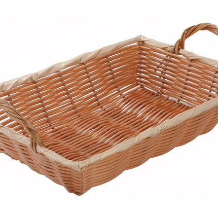 Winco PWBN-12B Natural Polypropylene Woven Basket