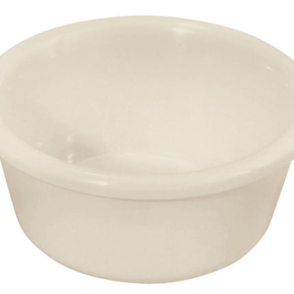 Winco RP-6B 6 Oz. Bone Melamine Ramekin - 12/Pack