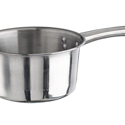Winco SAP-1.5 1.5 Qt. Mirror Finish Stainless Steel Sauce Pan