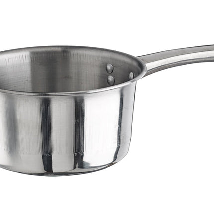 Winco SAP-2 2 Qt. Mirror Finish Stainless Steel Sauce Pan