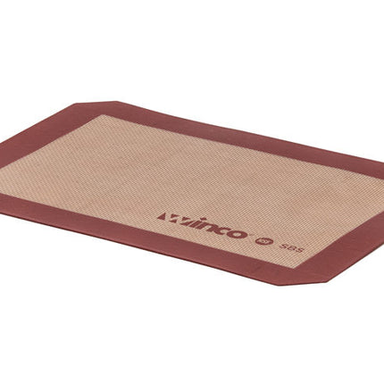 Winco SBS-11 Quarter Size Reusable Rectangular Silicone Baking Mat