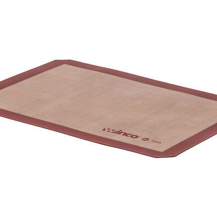 Winco SBS-16 Half Size Reusable Rectangular Silicone Baking Mat