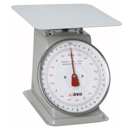 Winco SCAL-810 8" Dial 10 Lb. Portion Scale