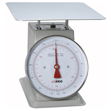 Winco SCAL-9130 9" Dial 130 lb. Portion Scale