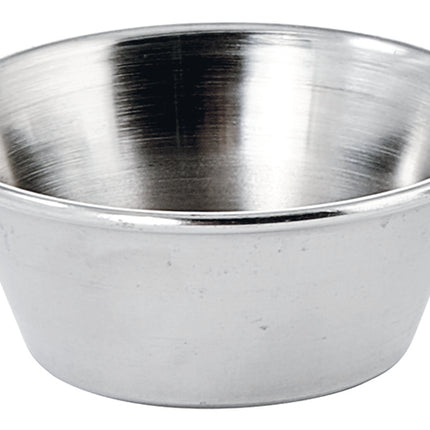 Winco SCP-15 1.5 oz. Stainless Steel Round Sauce Cup/Ramekin