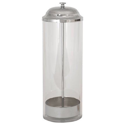 Winco SDP-3 Plastic Cylinder Straw Dispenser