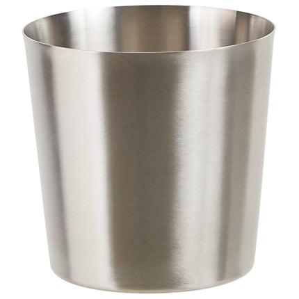 Winco SFC-35 Stainless Steel French Fry Cup - 3 1/2"