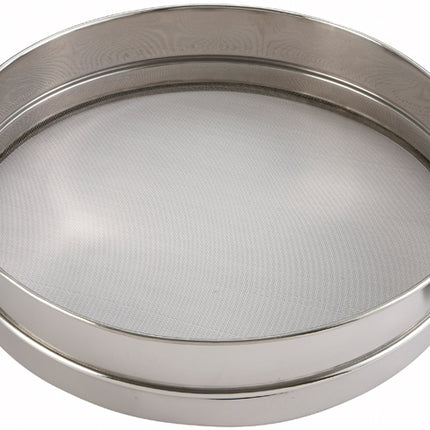 Winco SIV-10 10" x 3" Stainless Steel Rim Sieve