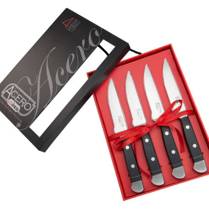 Winco SK-1 5" Acero Gourmet Heavy Duty Steak Knife