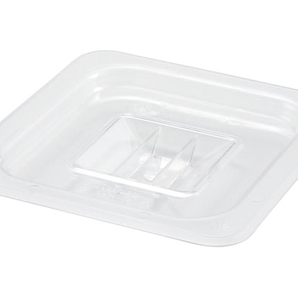 Winco SP7600S Poly-Ware 1/6 Size Solid Polycarbonate Food Pan Cover