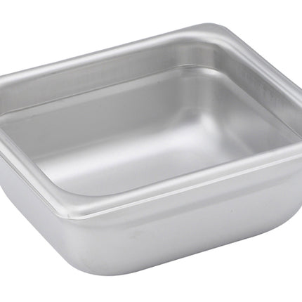 Winco SPJH-602 2.5" Sixth Size Solid Anti-Jam Steam Table Pan - 22 Gauge