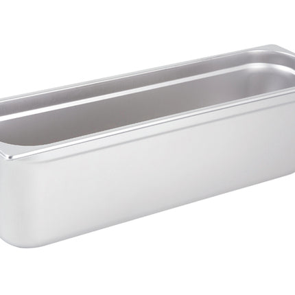 Winco SPJH-6HL 6" Half Long Size Stainless Steel Steam Table Pan