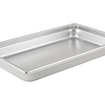 Winco SPJL-102 2.5" Full Size Solid Anti-Jam Steam Table Pan - 25 Gauge