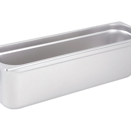 Winco SPJL-6HL 6" Half Long Size Stainless Steel Steam Table Pan