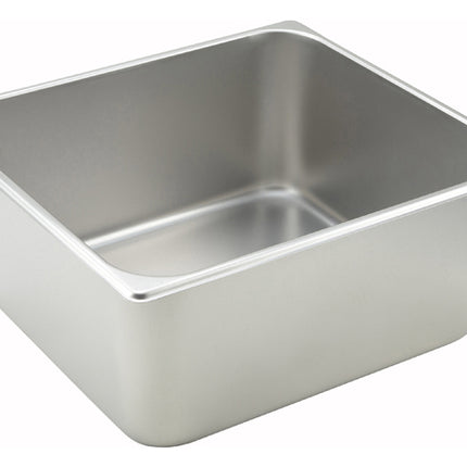 Winco SPTT6 6" Two-Thirds Size Standard Weight Stainless Steel Steam Table - 25 Gauge