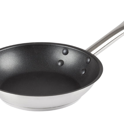 Winco SSFP-8NS  8" Stainless Steel Non-Stick Induction Ready Fry Pan