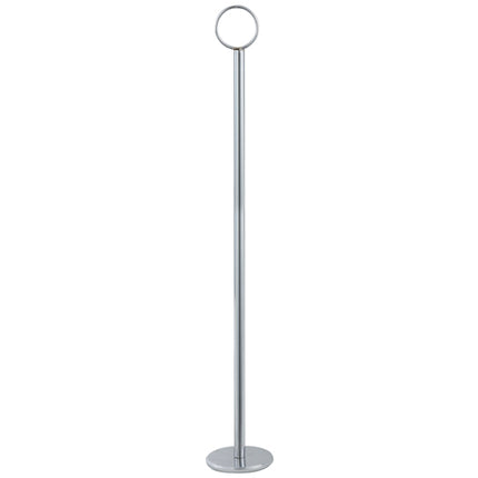 Winco TBH-15 15" Stainless Steel Table Number Holder