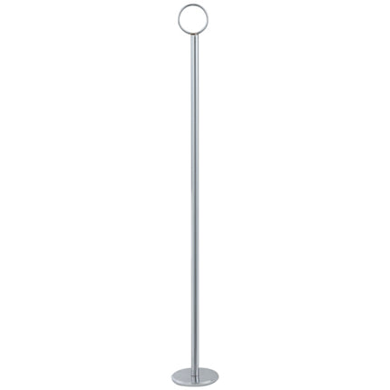 Winco TBH-18 18" Stainless Steel Table Number Holder