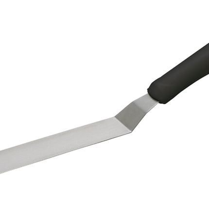 Winco TKPO-7 6 1/2" Stainless Steel Offset Spatula