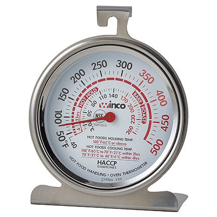 Winco TMT-OV3 3" Diameter Oven Thermometer