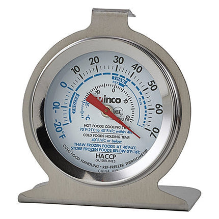 Winco TMT-RF3 3" Diameter Refrigerator/Freezer Thermometer