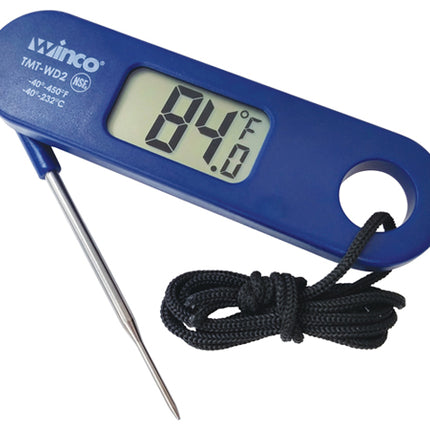 Winco TMT-WD2 Digital Thermometer Folding Probe