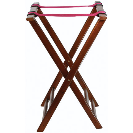 Winco TR-33W Walnut Wood Tray Stand