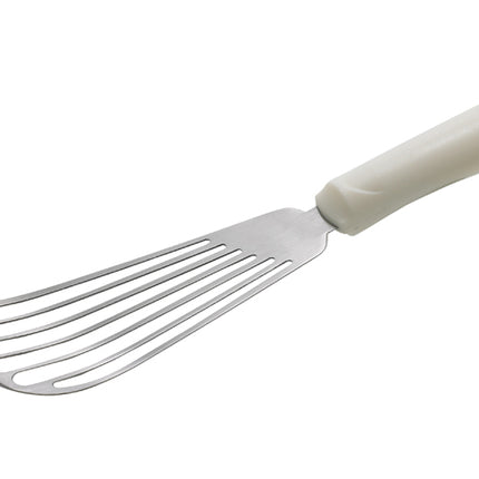 Winco TWP-60 6 3/4" Slotted Blade Stainless Steel Fish Spatula